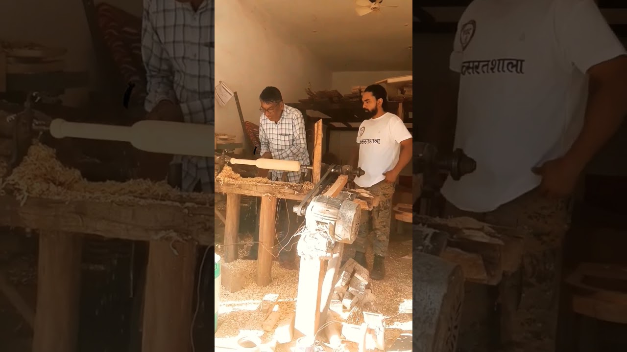 How Indian Club Mace, Gada,are made.#maceflow