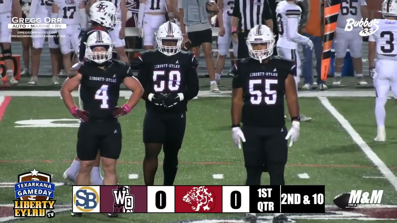 Liberty-Eylau Leopards vs White Oak Roughnecks LIVE on Texarkana Gameday