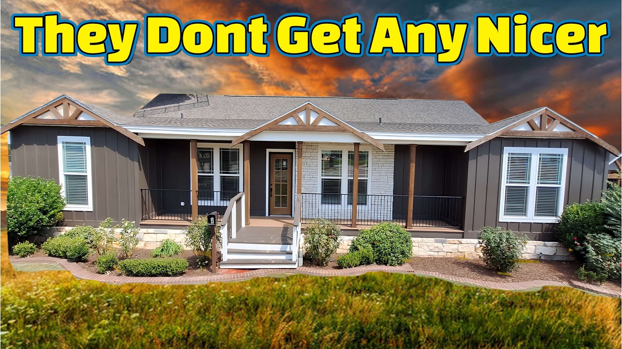 You will be hard pressed to find a nicer 4 bed 3.5 bath modular on the market today