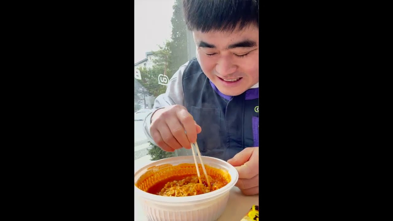 신상라면리뷰🍜 왕뚜껑 국물라볶이🥵
