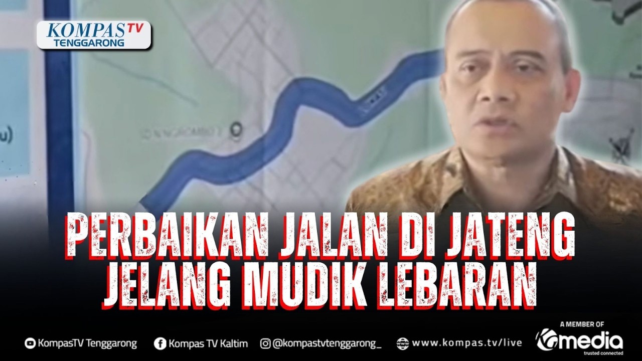 FULL Gubernur Jateng Ahmad Luthfi Ungkap Progres Perbaikan Jalan Rusak Jelang Mudik Lebaran