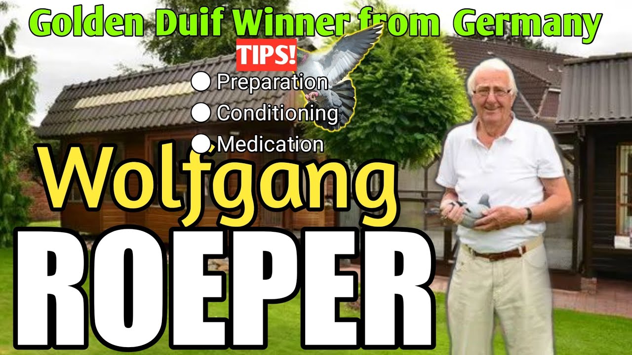 Обладатель Золотого Дуифа - Легенда Германии WOLFGANG ROEPER.