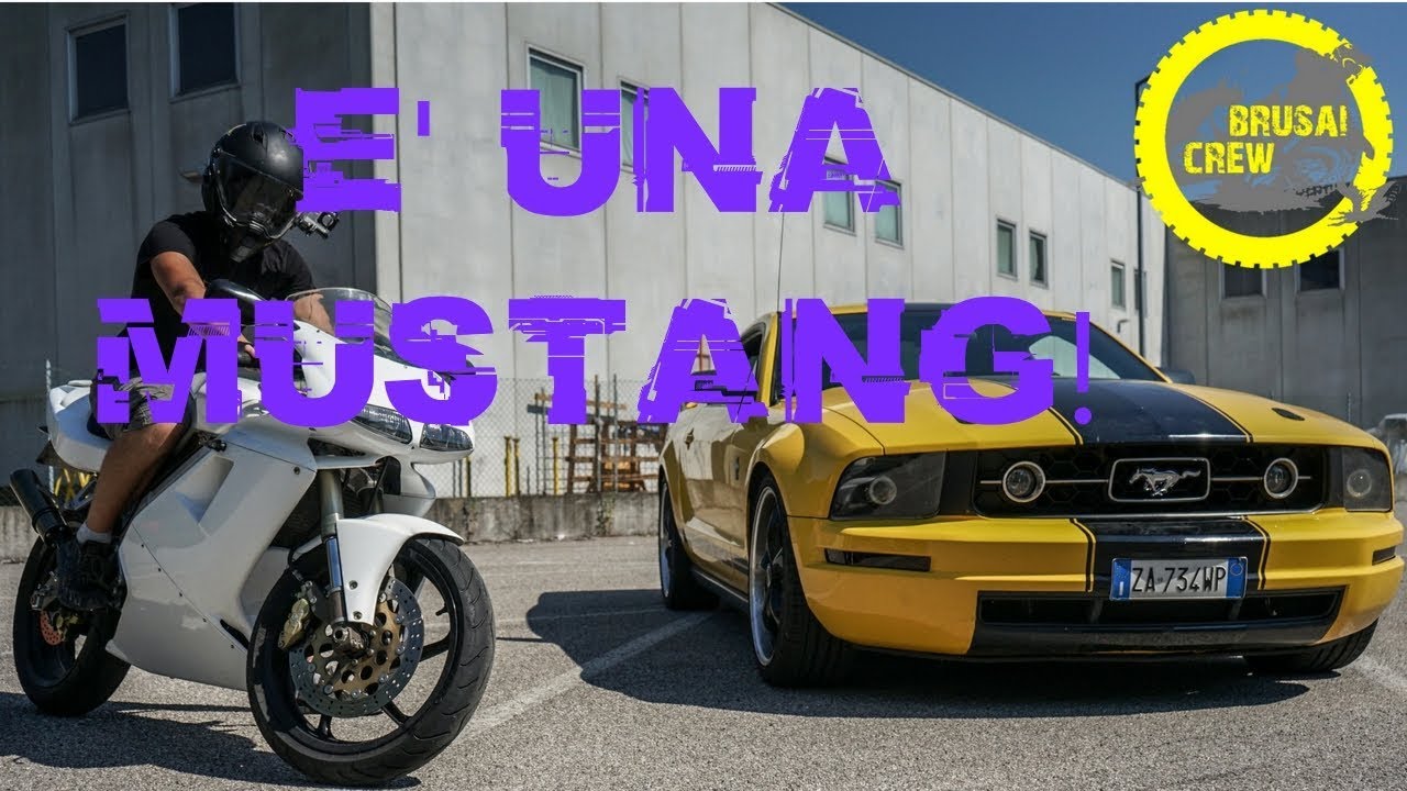 UNA MUSTANG AL MIO RADUNO - Raduno Brusai Crew #RADUNOVLOG