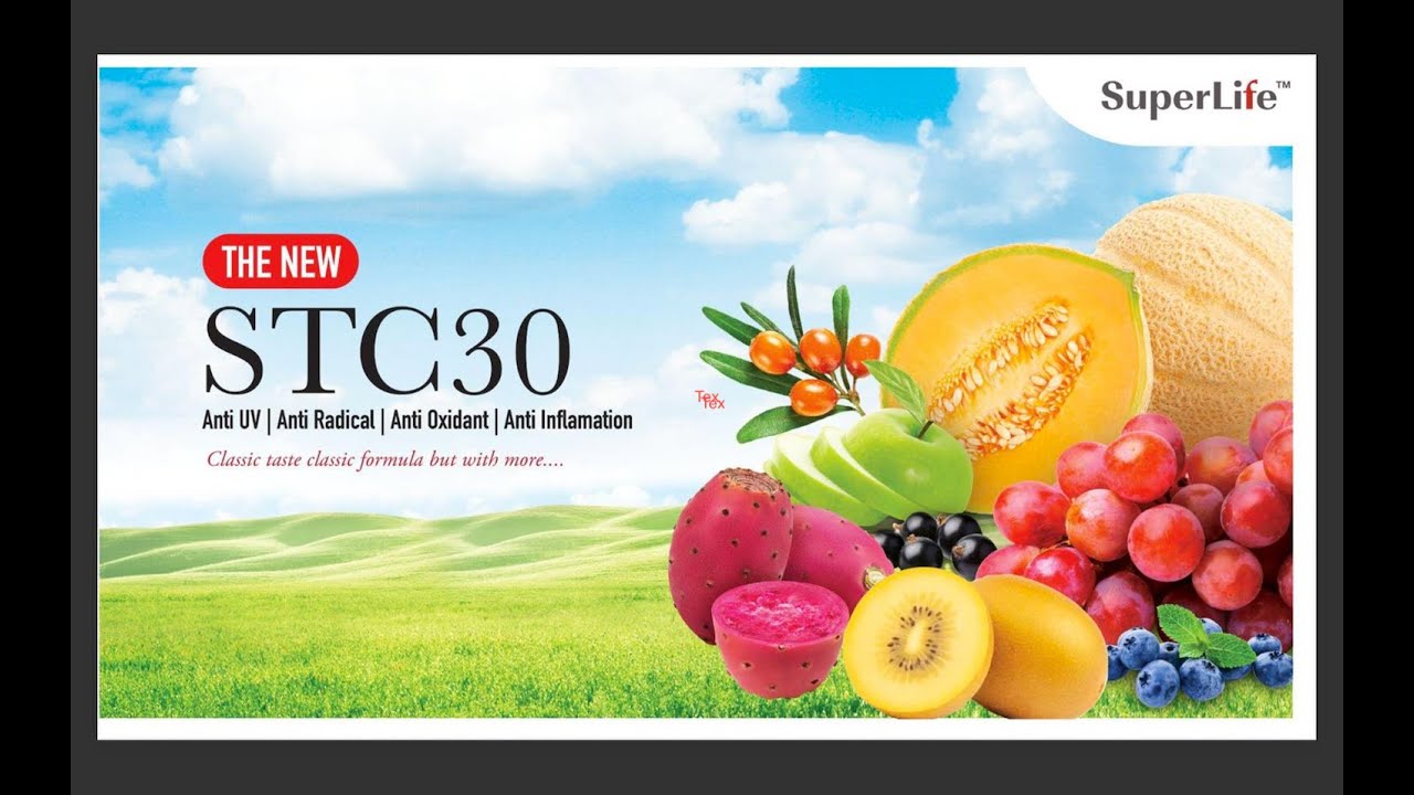 NEW STC30 9 BIOACTIVE INGREDIENTS