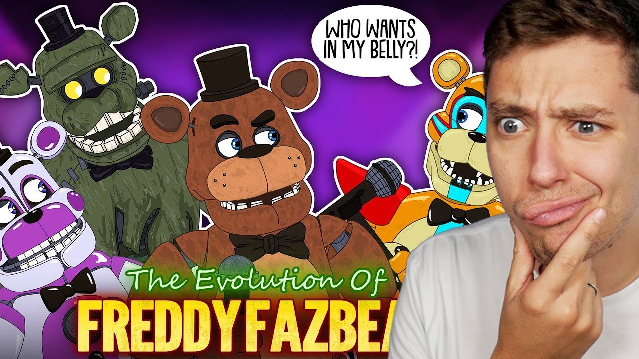 Reacting To The Evolution of Five Nights at Freddy