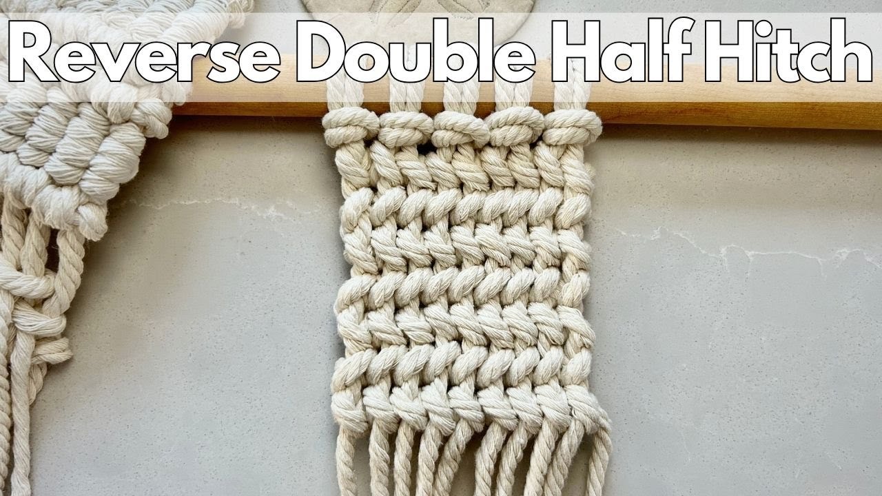 Reverse Double Half Hitch Knot Tutorial