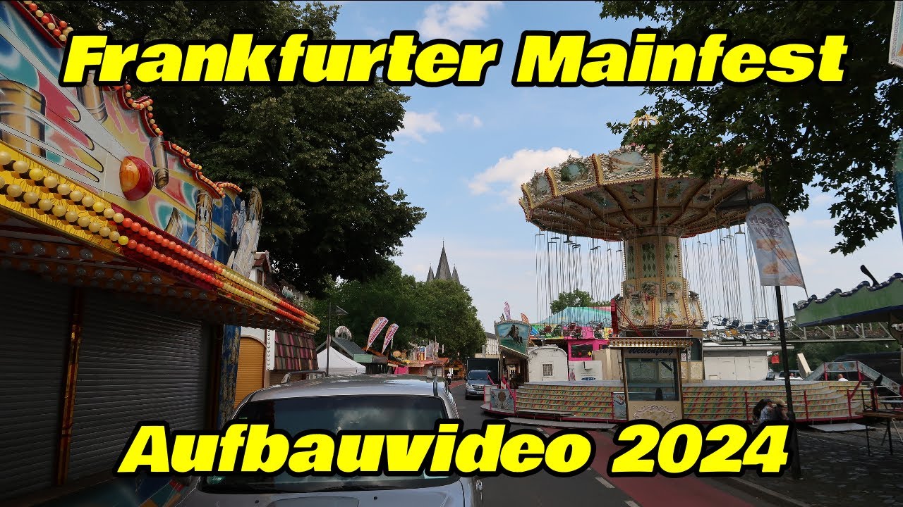 Frankfurter Mainfest Aufbauvideo 2024