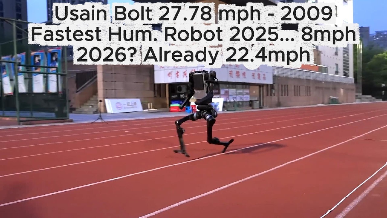 Usain Bolt vs Humanoid Robots: The Gap Is Closing #shorts