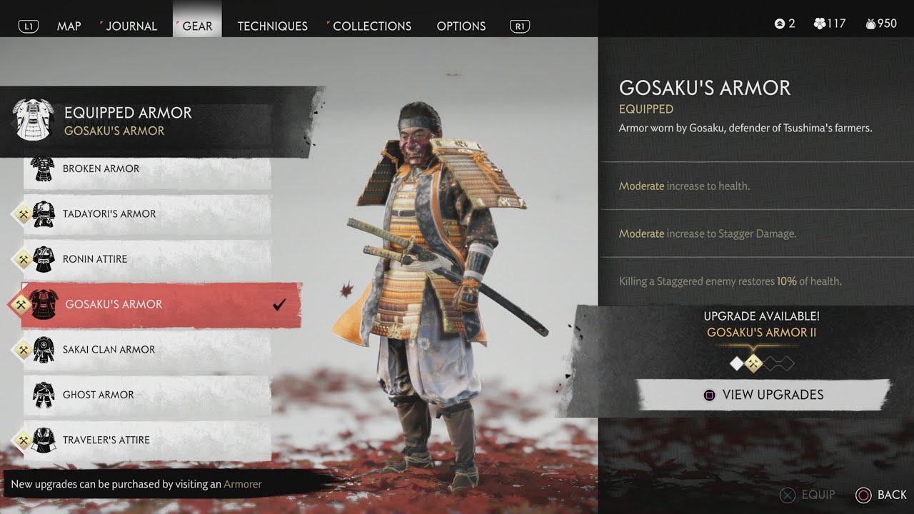 Ghost of Tsushima - Gosaku's Armor (The Unbreakable Gosaku) [4KHD]