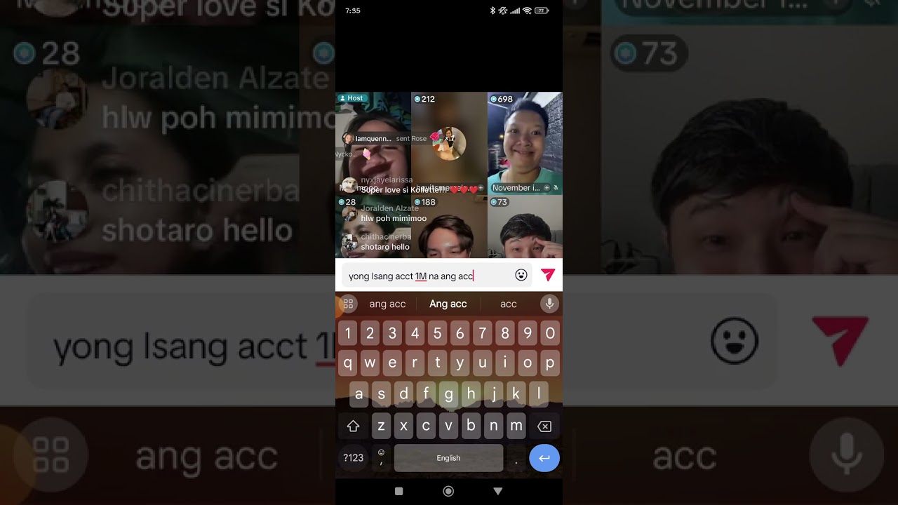 TikTok live Mimimoo with Kolette PBB GEN11 3rd Runner up