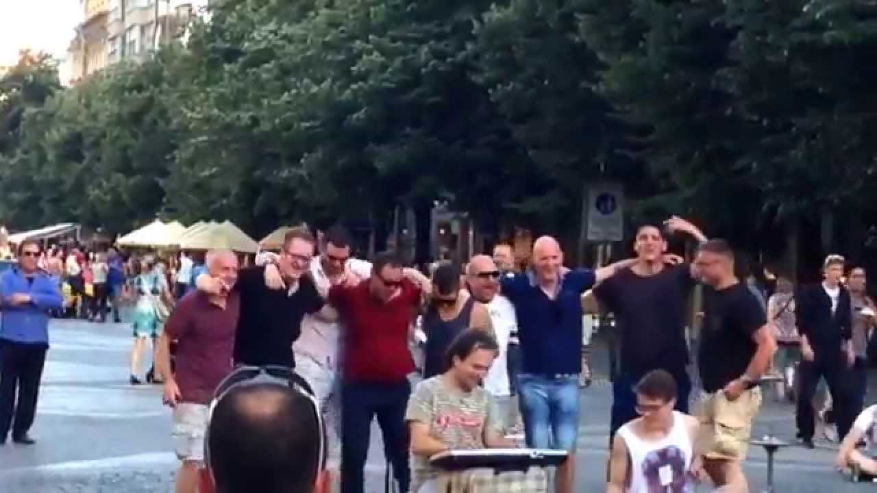 Sam Fitzgerald's Prague stag do impromptu raving