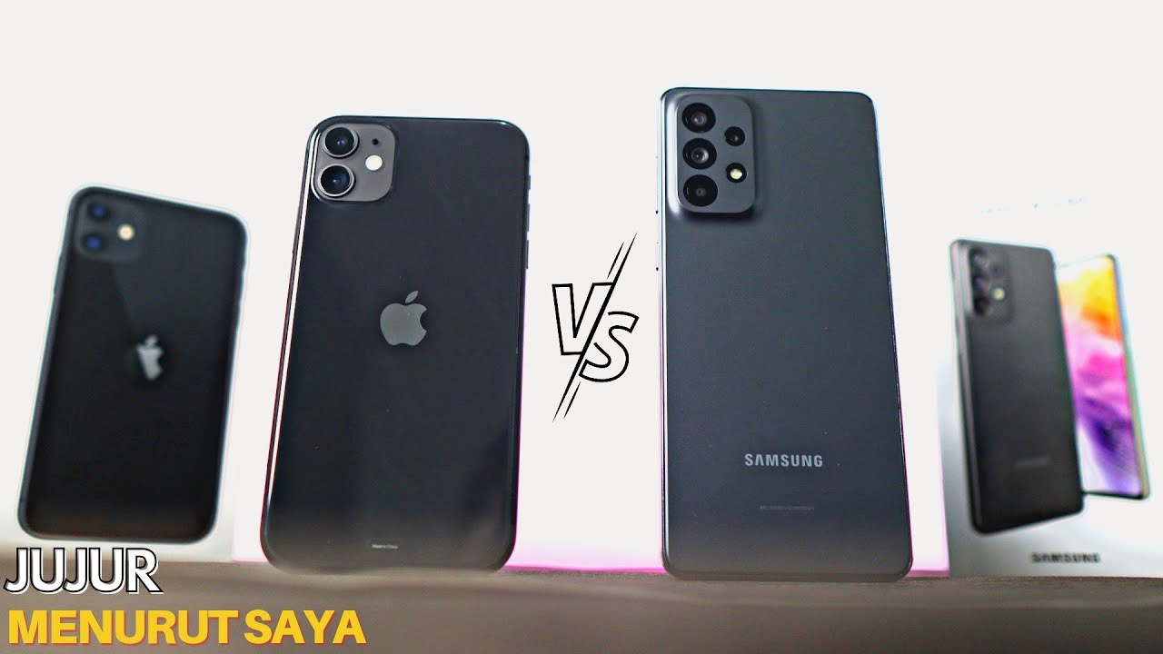 iPhone 11 vs Samsung Galaxy A73 - Harga Beda tipis, Mending Mana?
