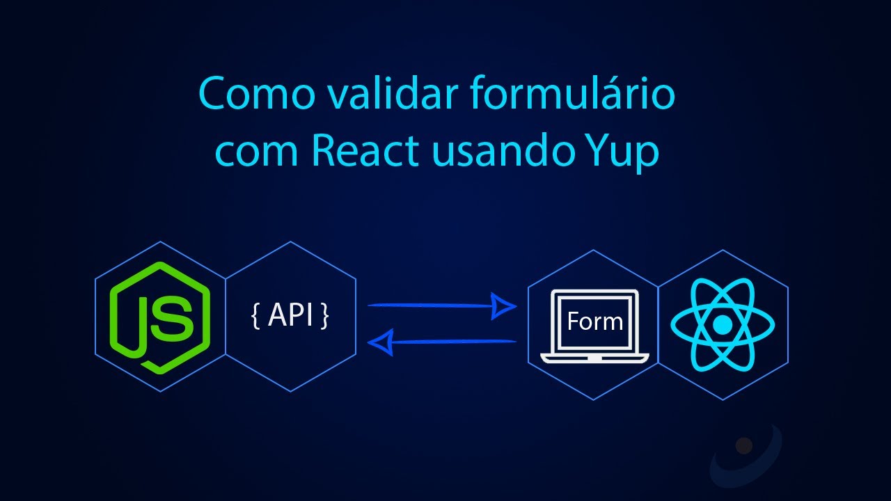 Como validar formulário com React usando Yup