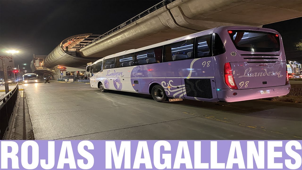 Movimiento de Buses en Metro Rojas Magallanes