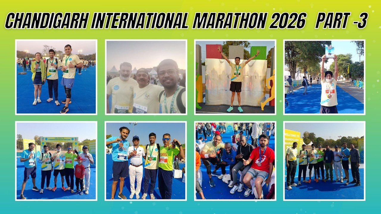 Chandigarh International Marathon 2026 | Thousands of Runners Together #international  #fitness #run