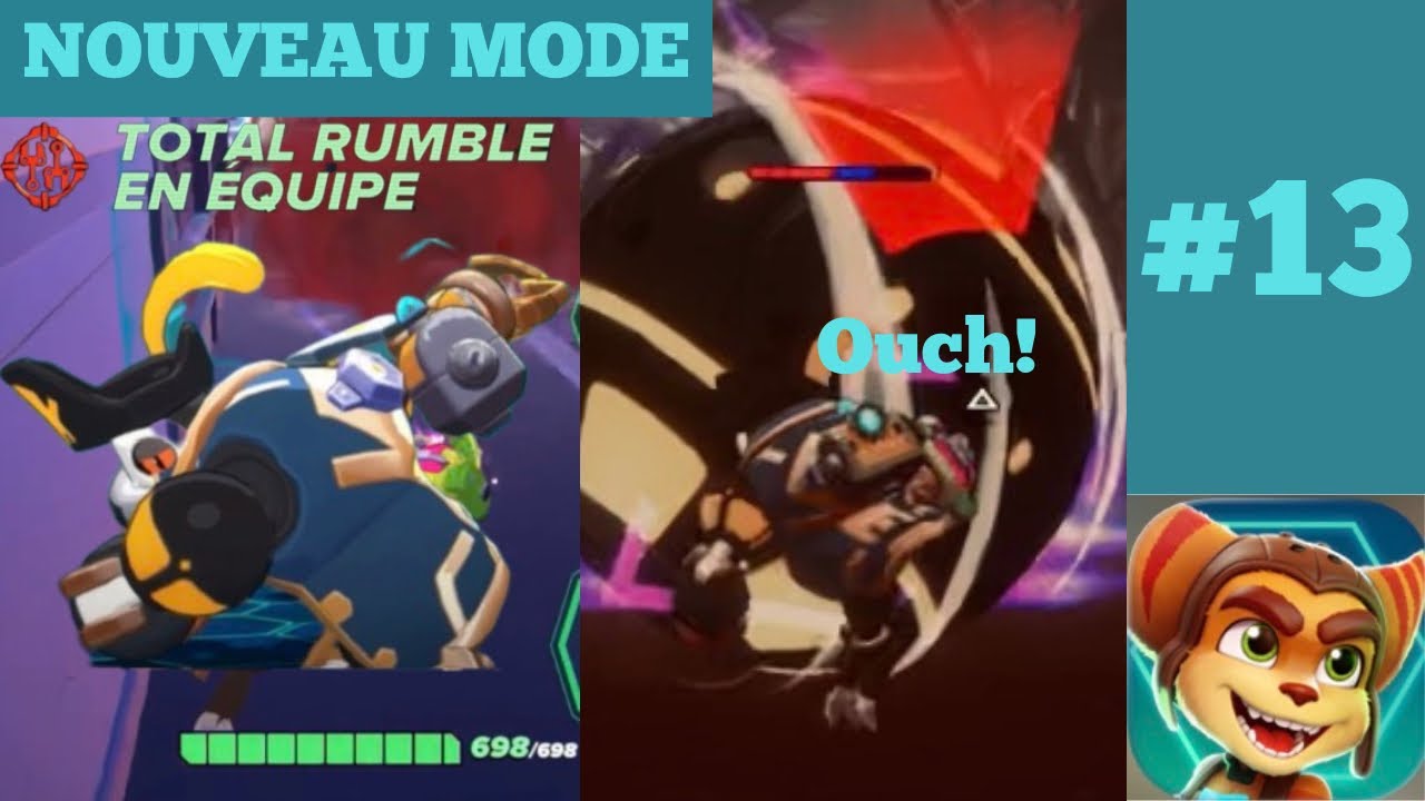Ratchet et Clank : Ranger Rumble Let's Play FR #13 - Le nouveau mode : Total Rumble en équipe !
