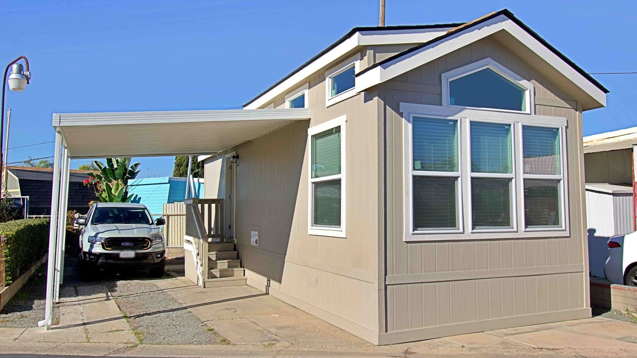 Open House Mobile Home for Sale in Chula Vista - 1bed 1bath SENIOR $99,900