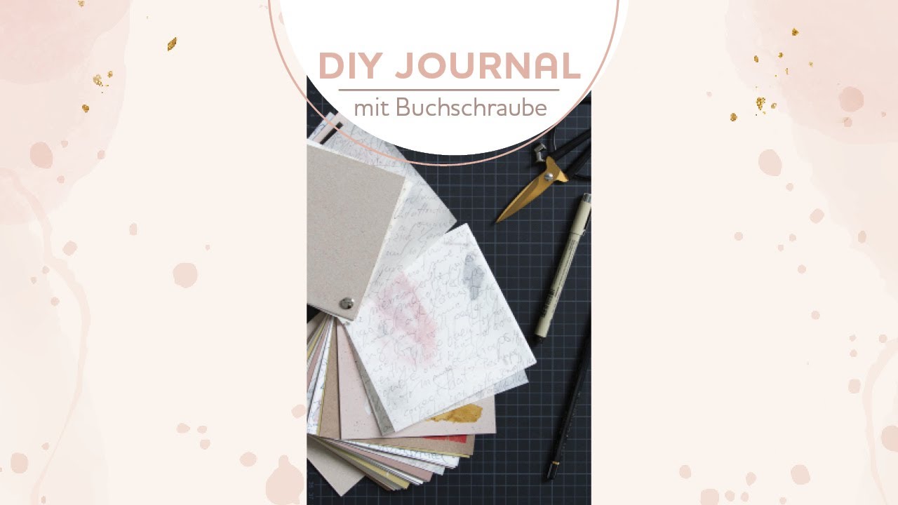 #DIYJournal mit Buchschraube