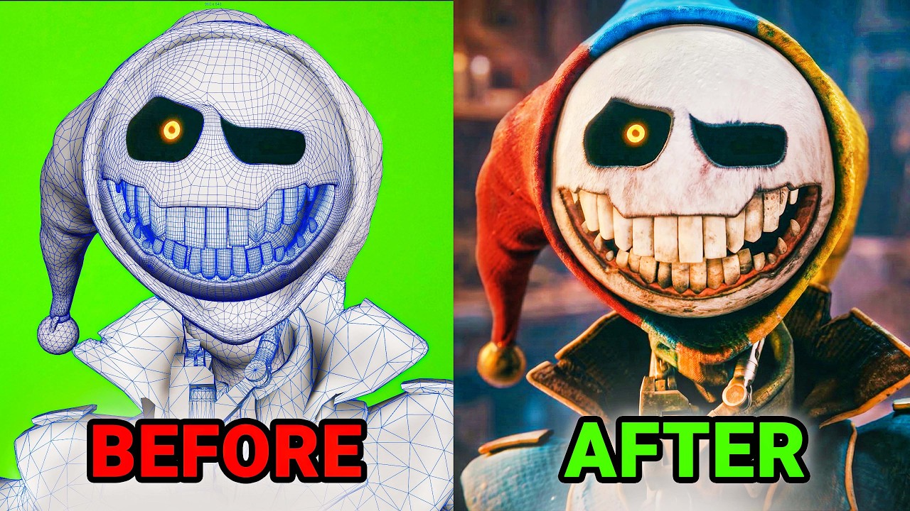 [BEFORE vs AFTER] Prototype’s Sad Origin Story (From Poppy Playtime 5)