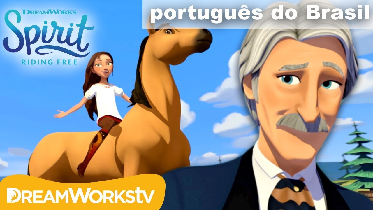 O avô da Lucky | SPIRIT CAVALGANDO LIVRE