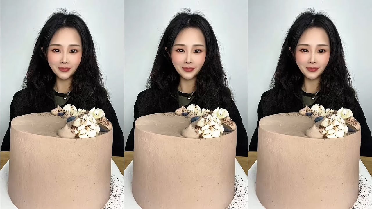 🎂Rich & Melty Chocolate 🍫 Cake  🎂 Eating Show *Mukbang*Asmr*초콜렛 케이크 먹방