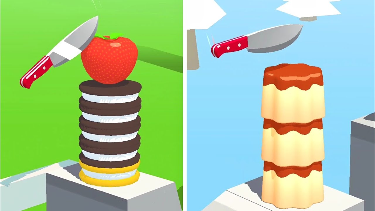 Slice It All! Satisfying and Relaxing ASMR Slicing Gameplay Video NEW UPDATE