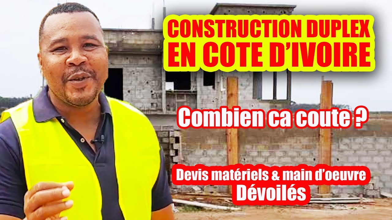 Construire son duplex, Combien ca coute? Devis Matériels et main d'œuvre dévoilés...