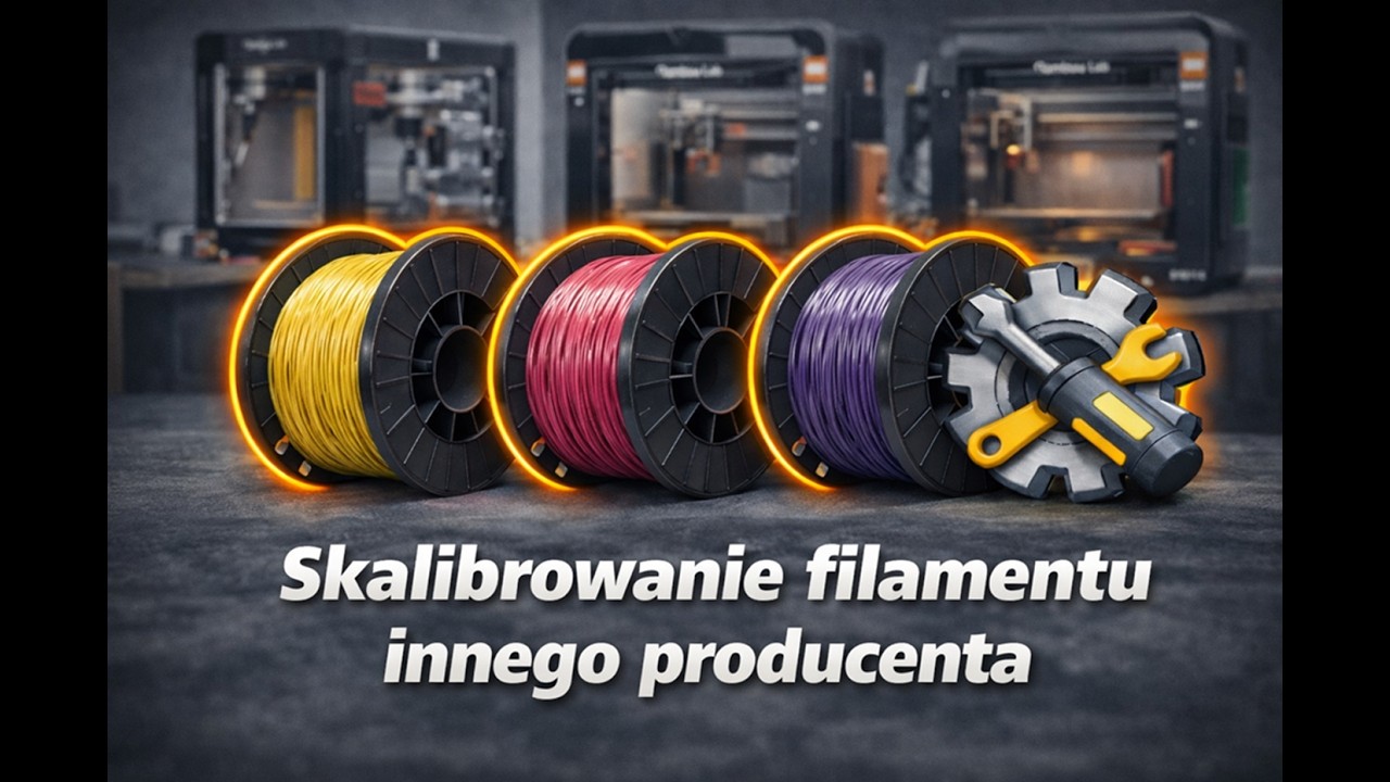 Kluczowe ukryte kalibracje filamentów innych producentów