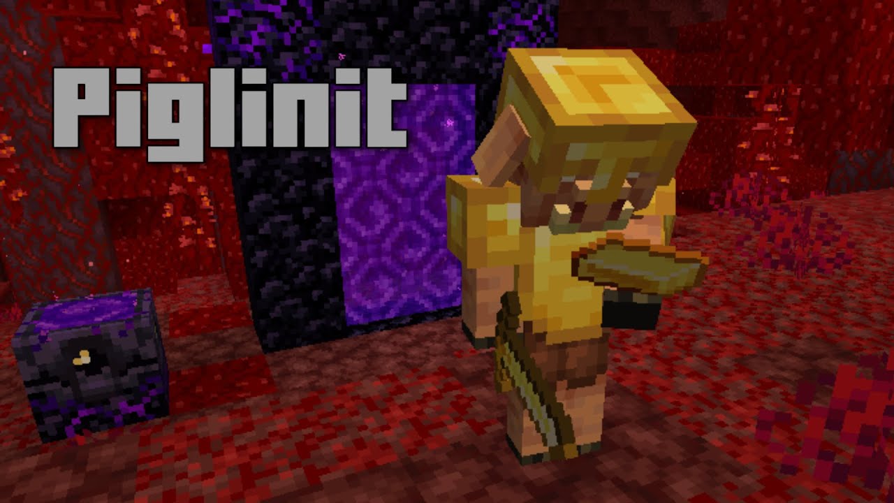 Piglin - Minecraft tutoriaali