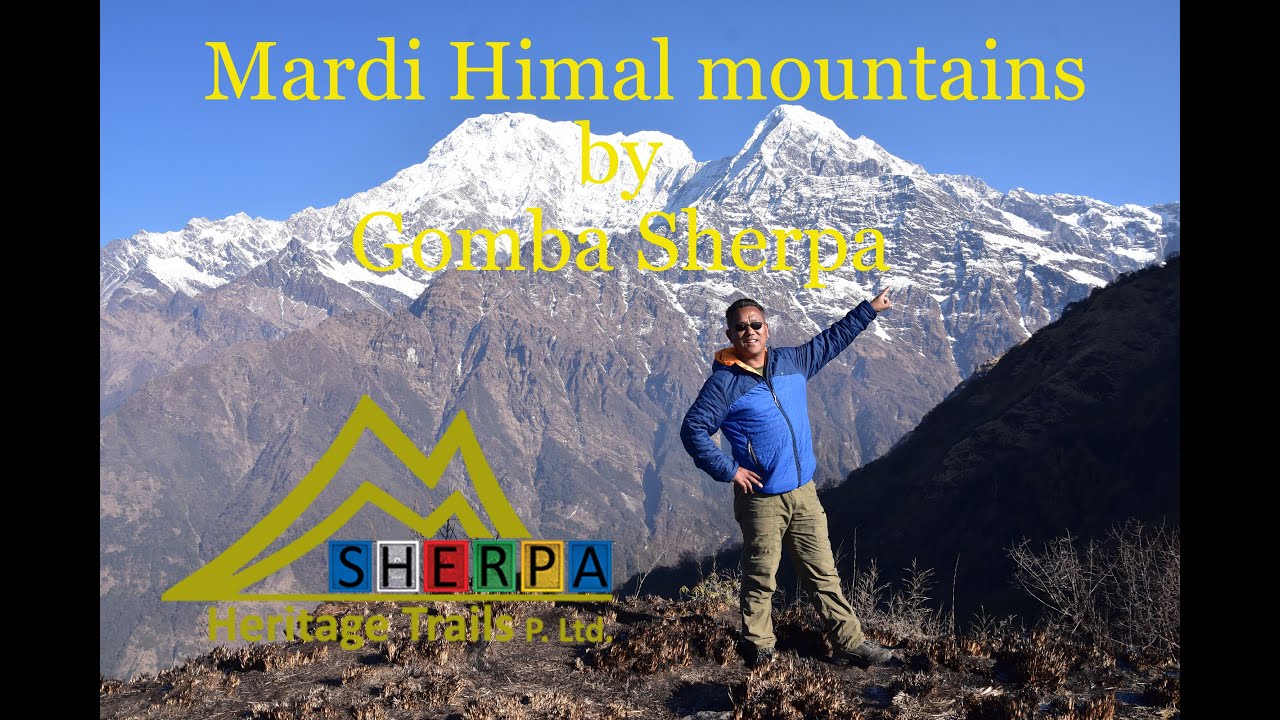 Mardi Himal mountains by Gomba Sherpa │ Sherpa Heritage Trails