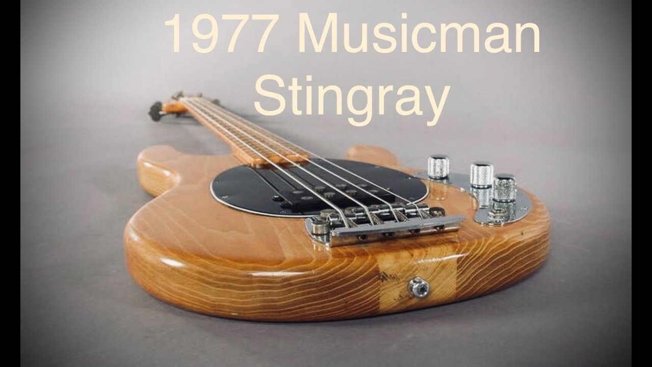 1977 MUSICMAN STINGRAY - RHCP - STONE COLD BUSH - Andy's Vintage Guitars