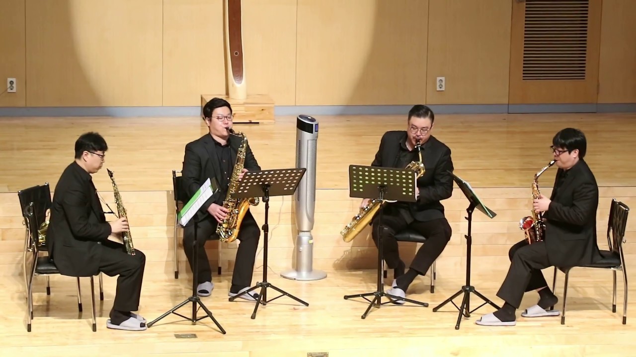 네오색소폰콰르텟 Kazabue '바람피리' (영화 웰컴투 동막골 OST) MVI 4913