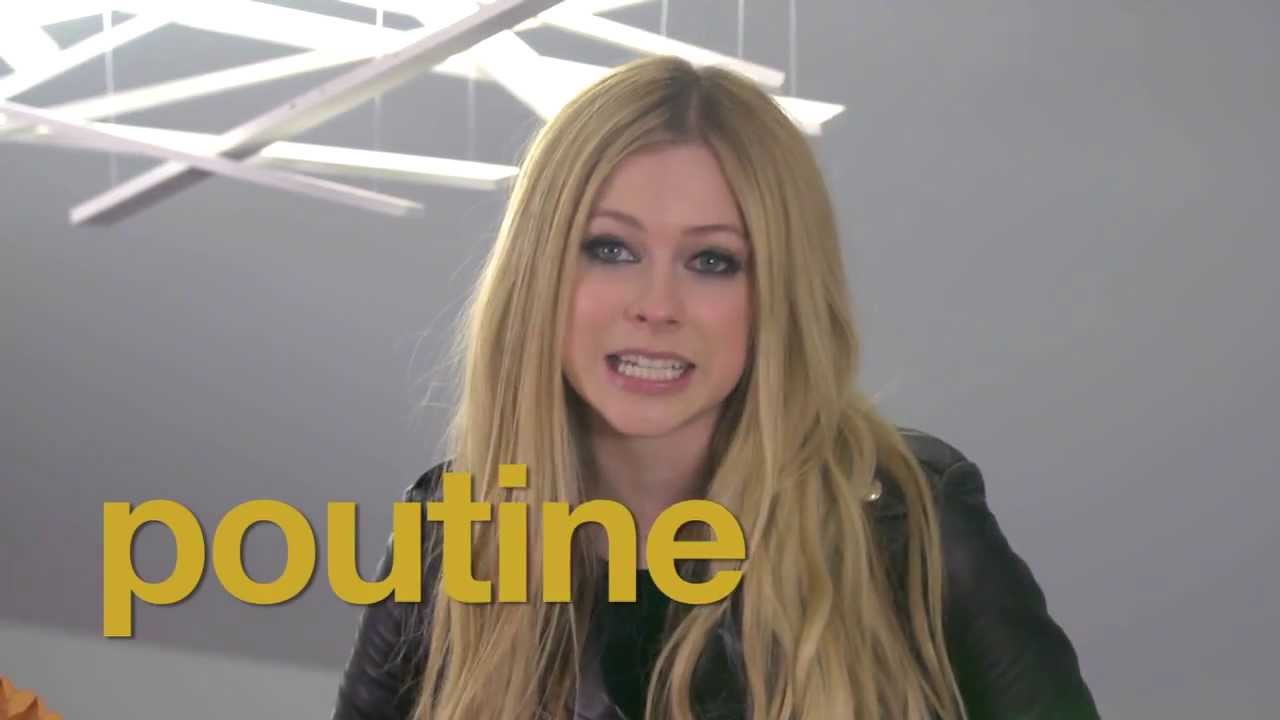 Avril Lavigne - Cooking Poutine With Avril