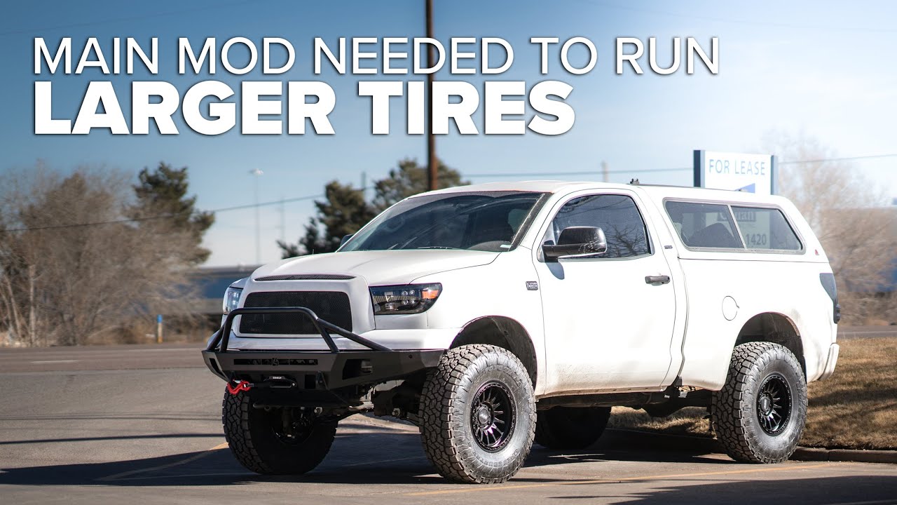 Want 35s or 37s for Your Tundra? You'll Need to Do This for Clearance