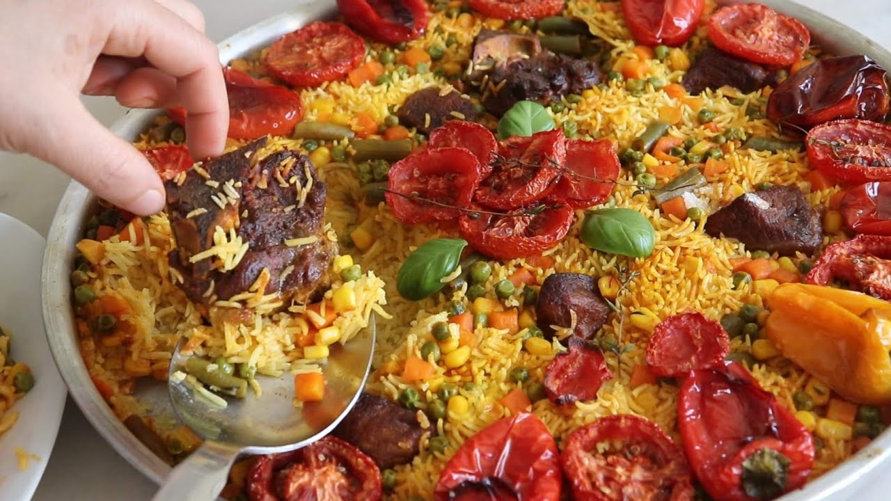طبق بالروز للعاملات والطلبة والمعيكيزات 😉 بالخف كيوجد