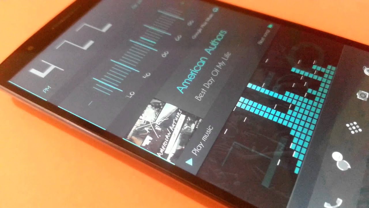 mUsIc home in Mycolorscreen