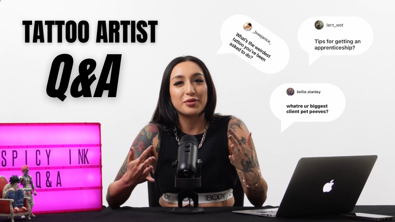 Tattoo Q&A | 4 Amazing Artists Answering Questions From Instagram | SPICY INK
