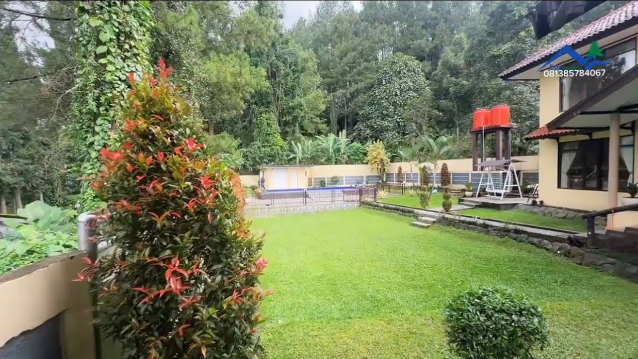 Di jual Villa Puncak cisarua Bogor 3000 meter shm 12 m/ nego