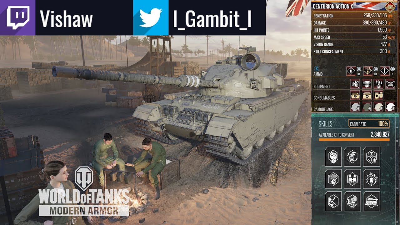 Centurion AX - Tier X British Medium: 8K Damage: WoT Console - World of Tanks Console
