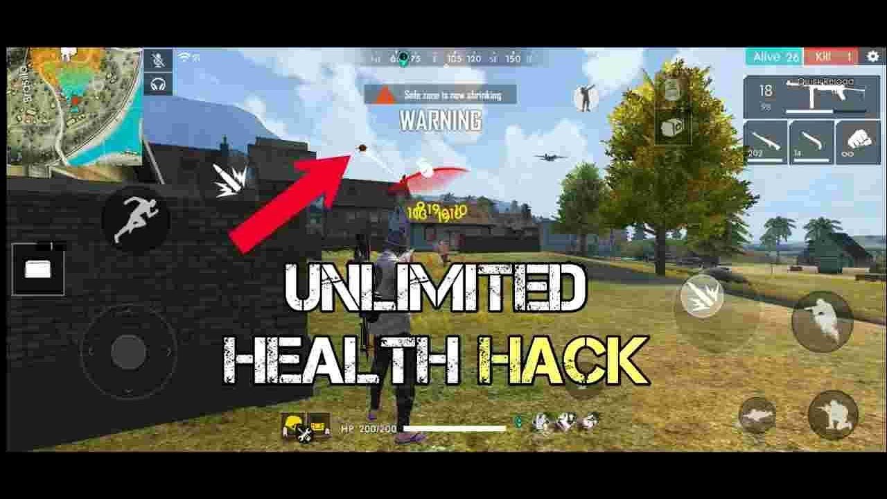 meet hacker  free fire unlimited health hack  2020 anti ban