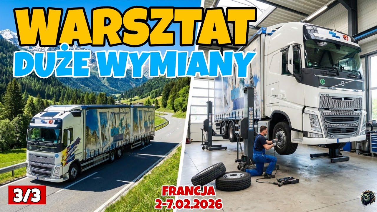 #134 WYWIOZŁO MNIE NA KONIEC ŚWIATA! 🏔️ Dostawa w Alpy i NIESPODZIANKA na warsztacie 🔧