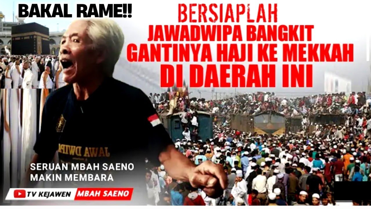 🔴BERSIAPLAH!! JAWA TENGAH DAERAH INI BAKAL BANJIR MANUSIA, TAK ADA YG HAJI KE MEKKAH LAGI