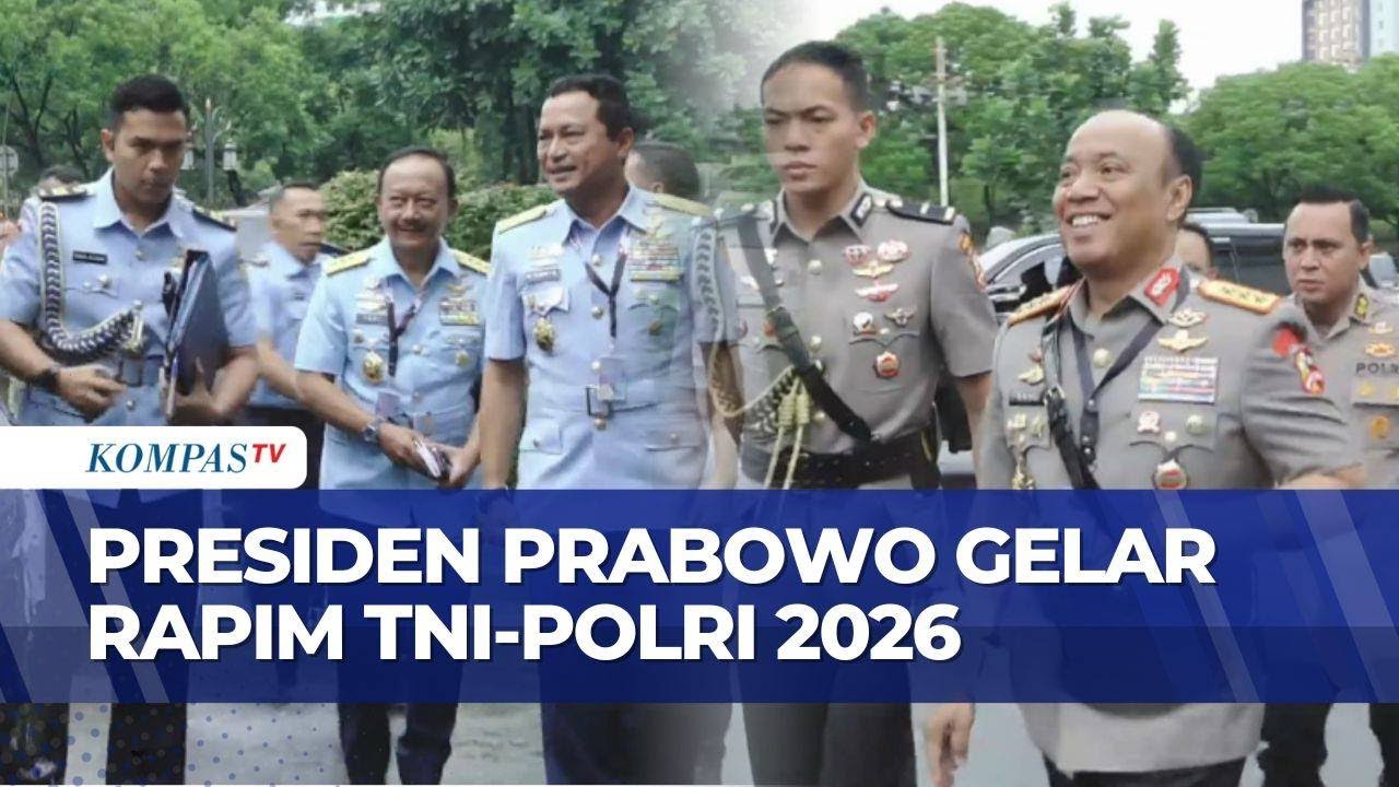 Presiden Gelar Rapim TNIPolri 2026 di Istana, Bahas Strategi Keamanan Nasional | JMP