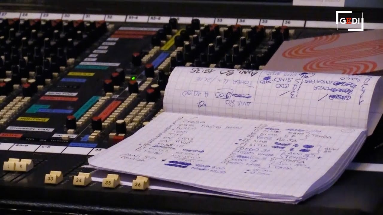 Nello studio vintage dove si suona in analogico