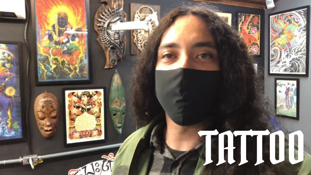 FUI EM UM EST&Uacute;DIO DE TATUAGEM MUITO LOUCO! ORGANIC TATTOO EM CURITIBA! #VLOG