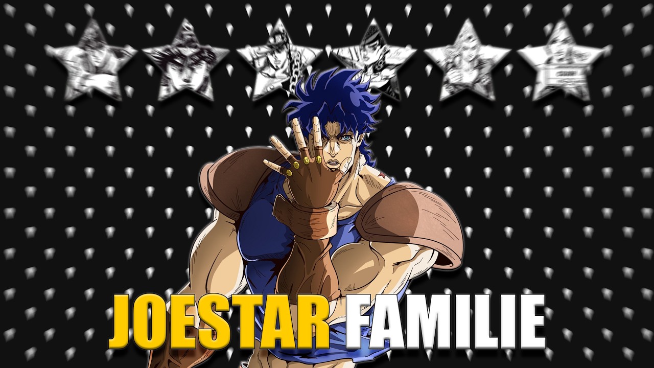 DIE KOMPLETTE JOESTAR-FAMILIE ERKLÄRT | JOJO'S BIZARRE ADVENTURE