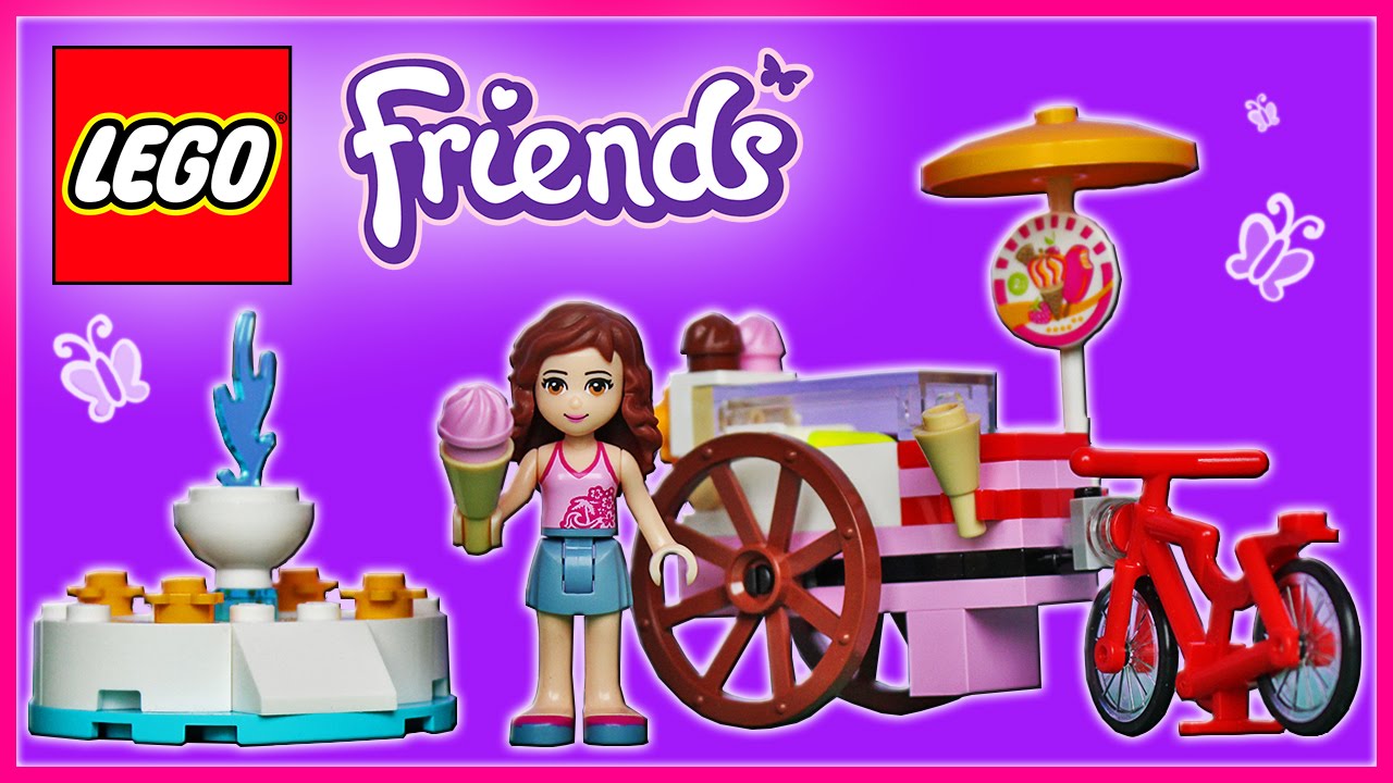 LEGO Friends lietuviškai: Olivijos ledų dviratis | Vaiku Kanalas