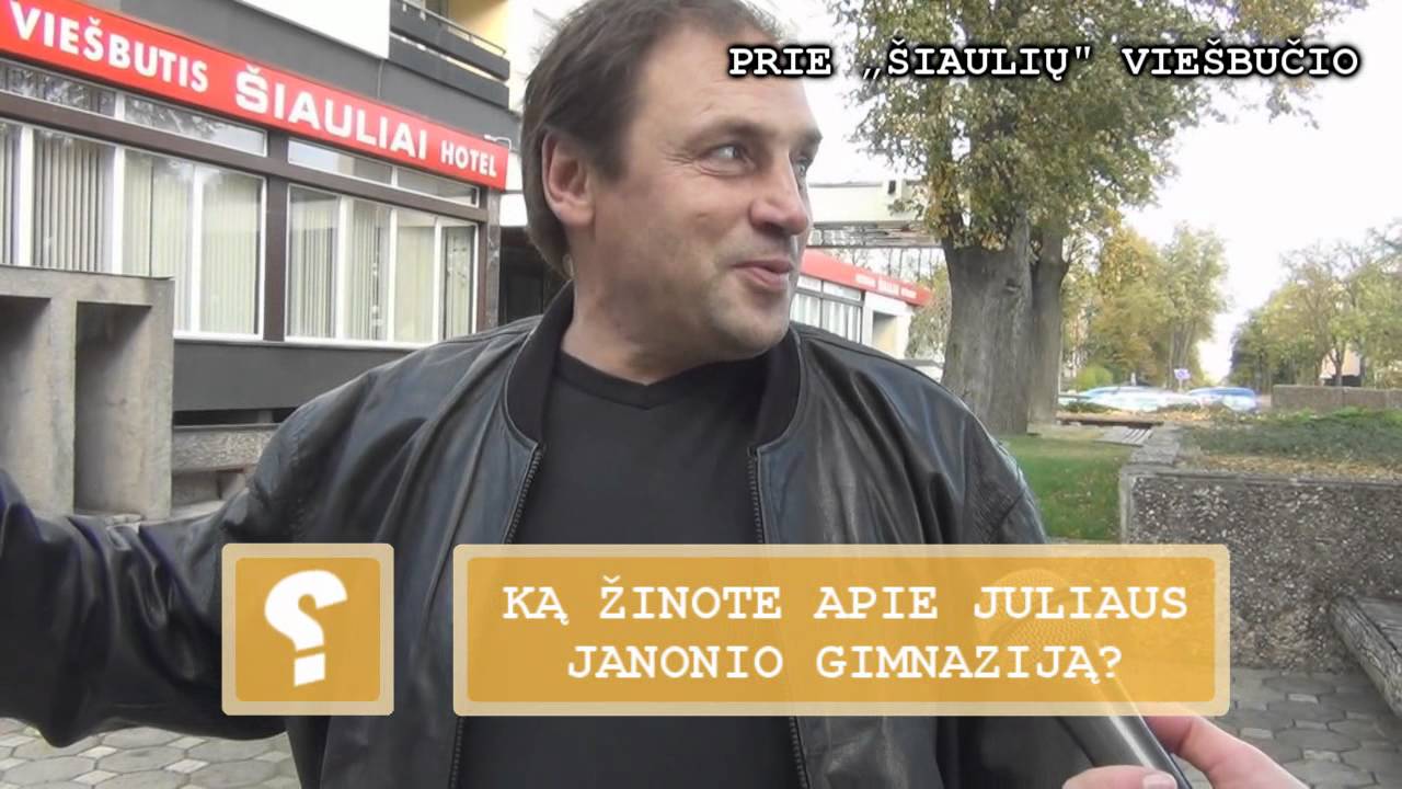 Klausimėlis | Juliaus Janonio Gimnazija