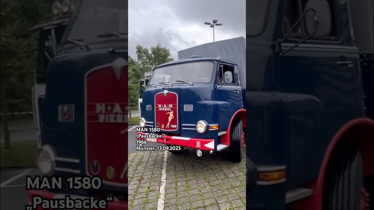 Classic Trucks | MAN | 1580 | &bdquo;Pausbacke&ldquo; | Baujahr 1966