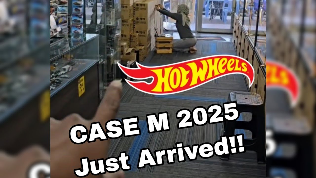 HOT WHEELS CASE M 2025 JUST ARRIVED!!